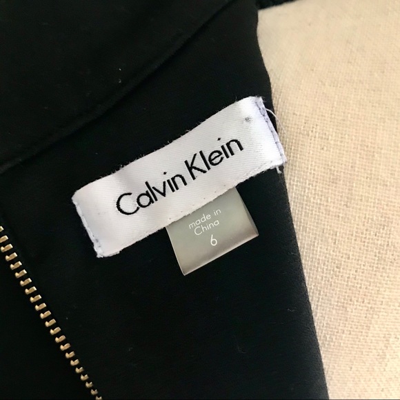 Calvin Klein Choker Cocktail Dress - Picture 7 of 7